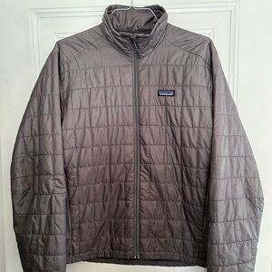 Patagonia Nano Puff Men’s Medium Forge Gray Puffer